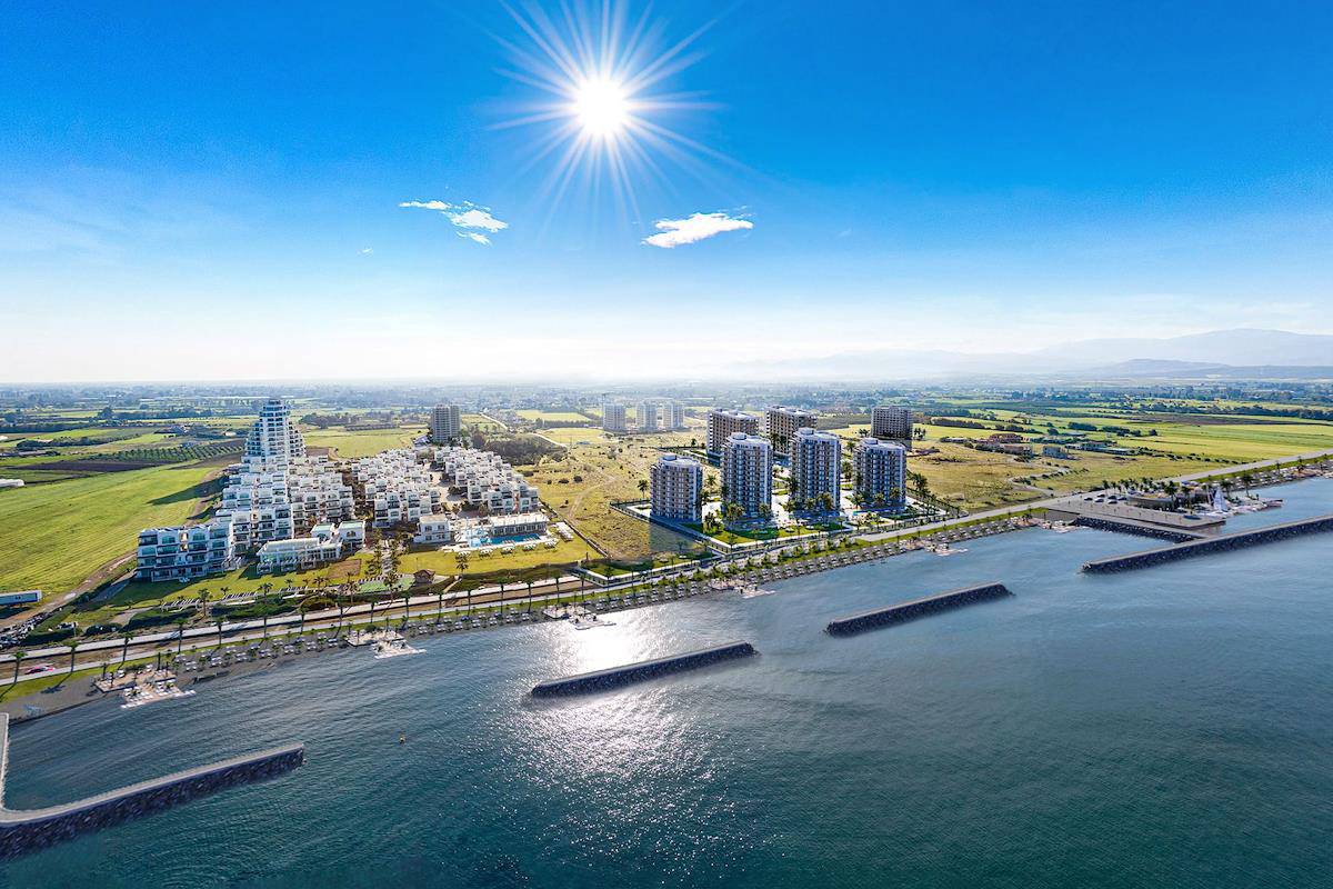 Su Konseptli Modern Yaşam | Aphrodite Aqua Kıbrıs Projesi